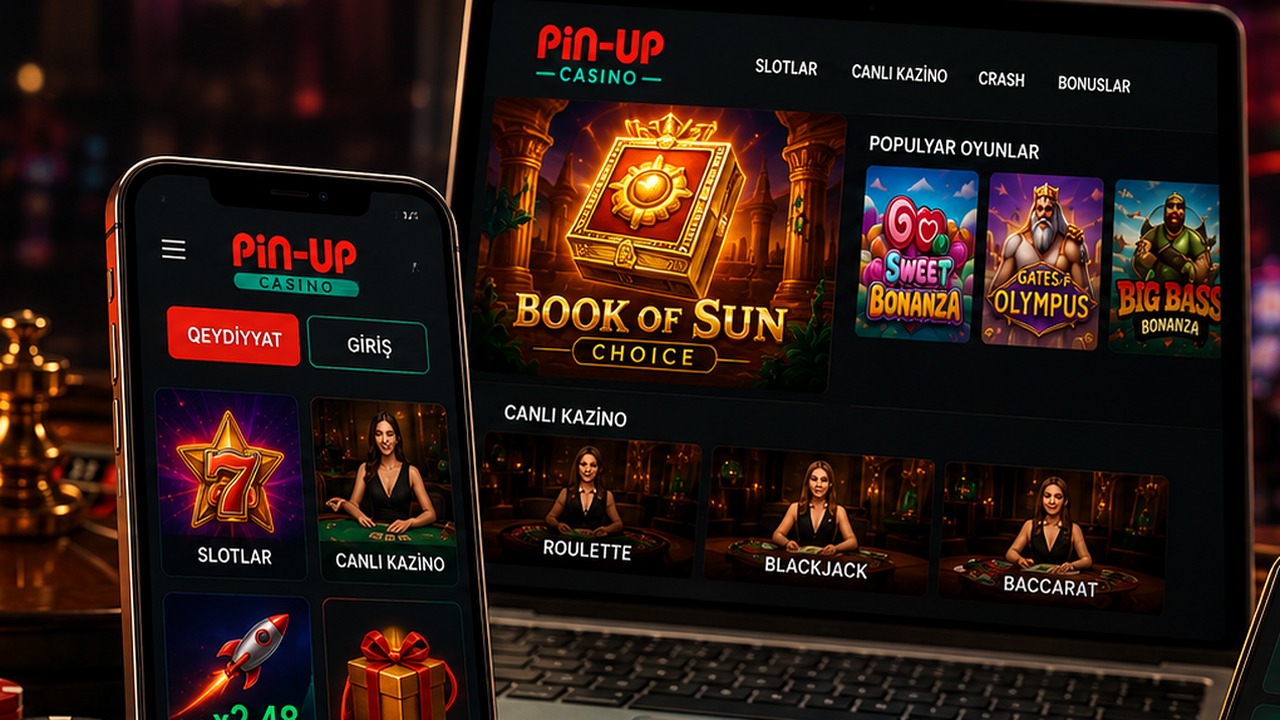 Pin Up casino oyun kataloqu slotlar canlı oyunlar və crash bölməsi